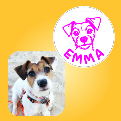 Адресник ПОРТРЕТ