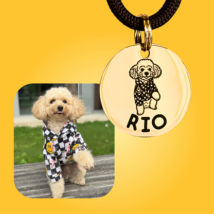 Адресник ПОРТРЕТ